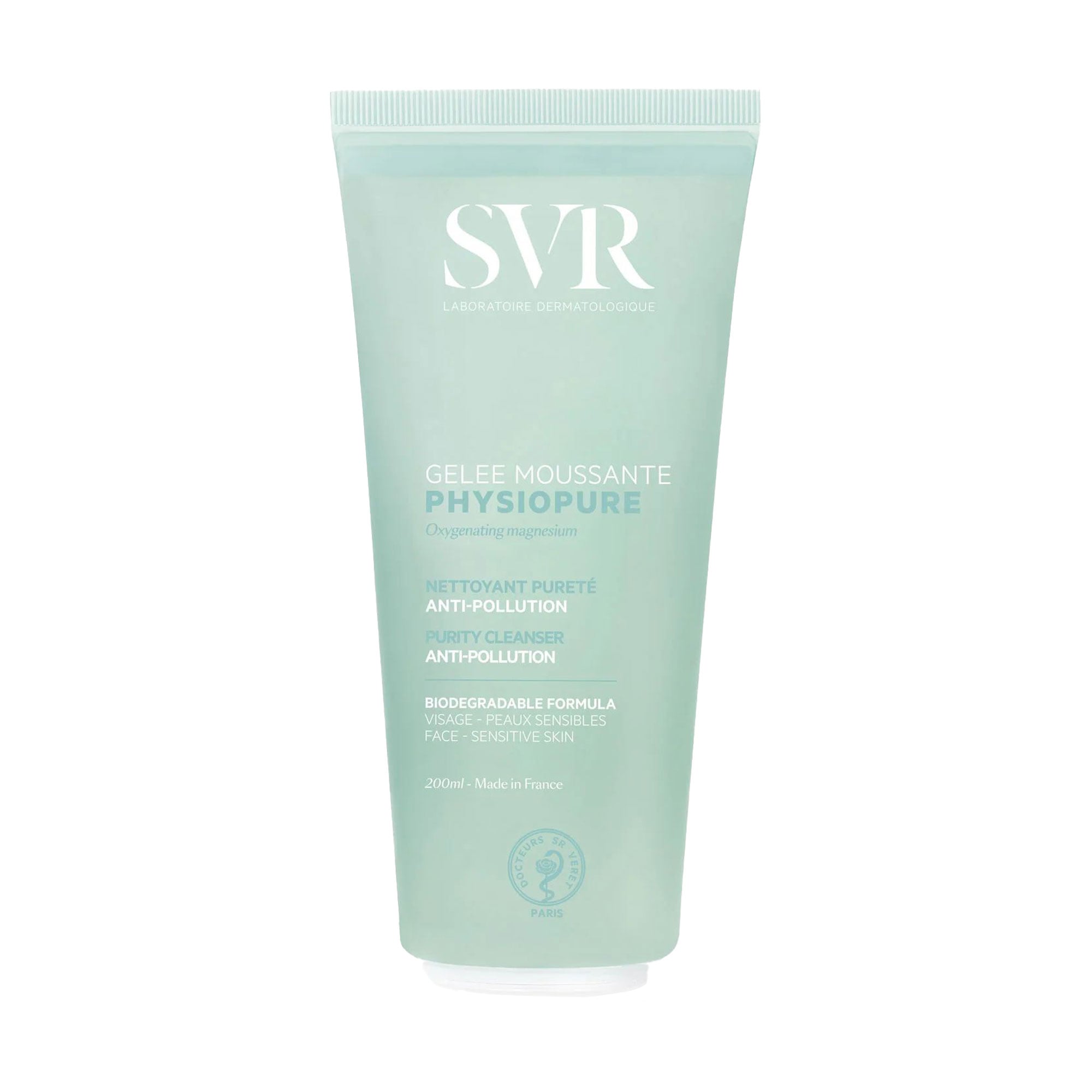 Очищувальний гель для обличчя SVR Physiopure Purity Cleanser Anti-Pollution, 200 мл