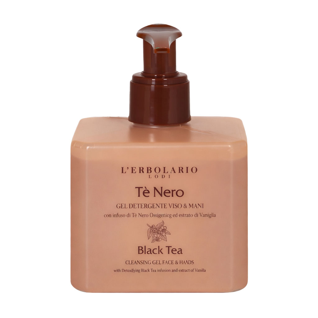 Очищувальний гель для обличчя та рук L'Erbolario Black Tea Cleansing Gel Face &amp; Hands, 270 мл