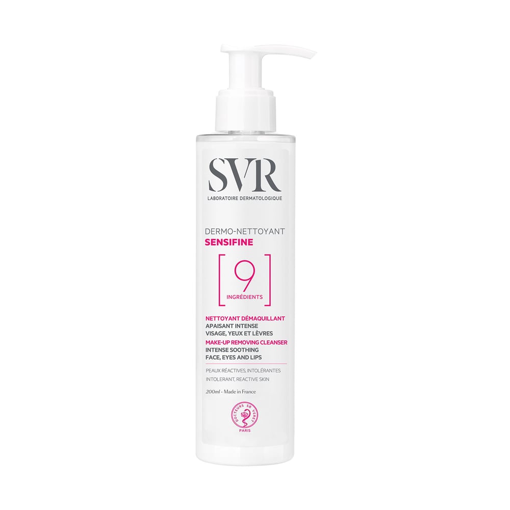 Очищувальний крем-гель для обличчя SVR Sensifine Dermo Nettoyant Make-up Removing Cleanser, 200 мл
