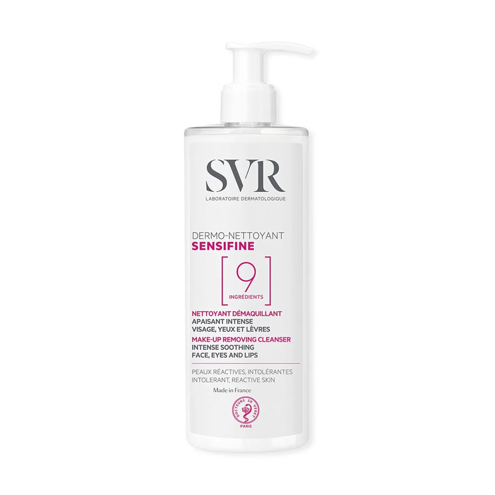 Очищувальний крем-гель для обличчя SVR Sensifine Dermo Nettoyant Make-up Removing Cleanser, 400 мл